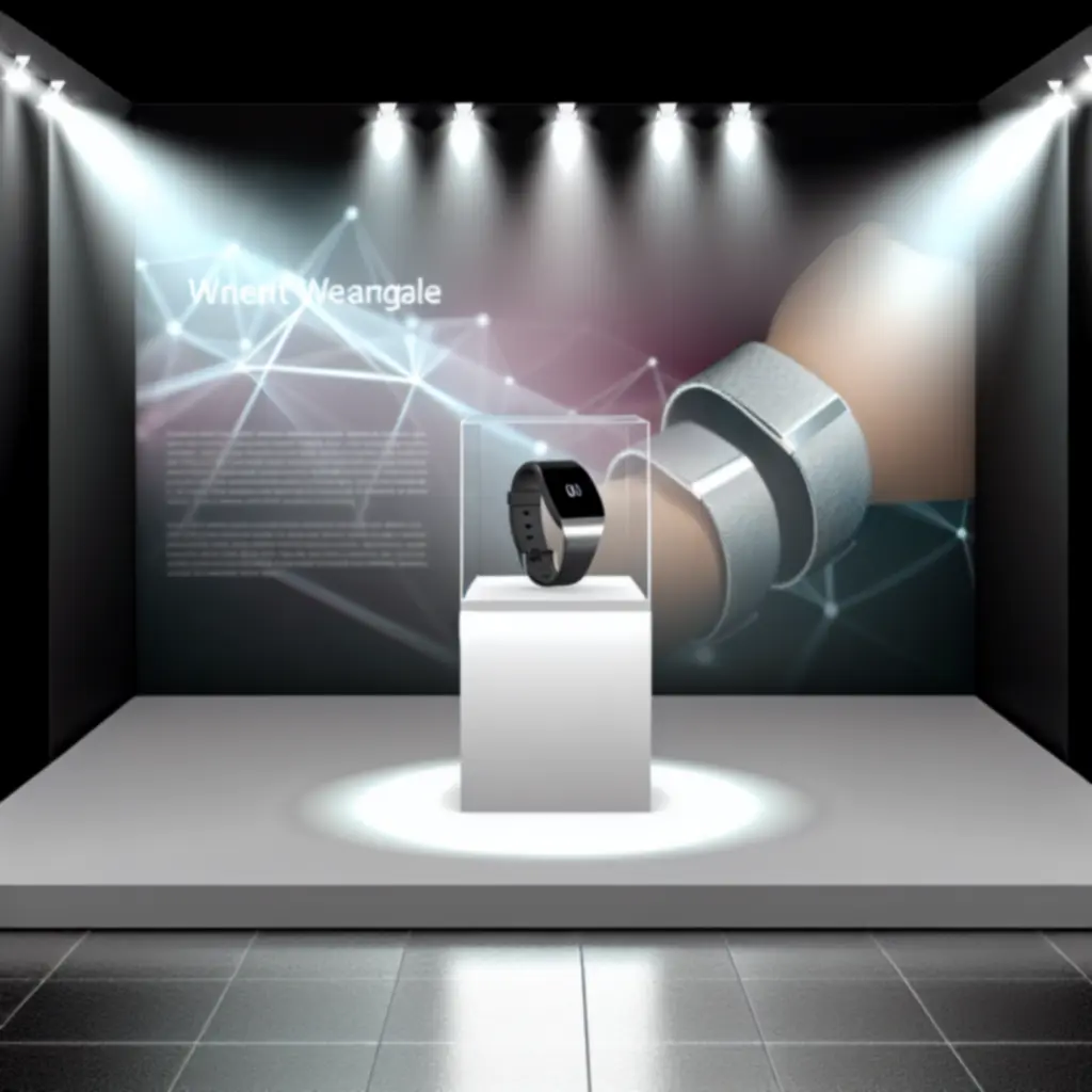 Nowe modele wearables zaprezentowane na futurystycznym tle