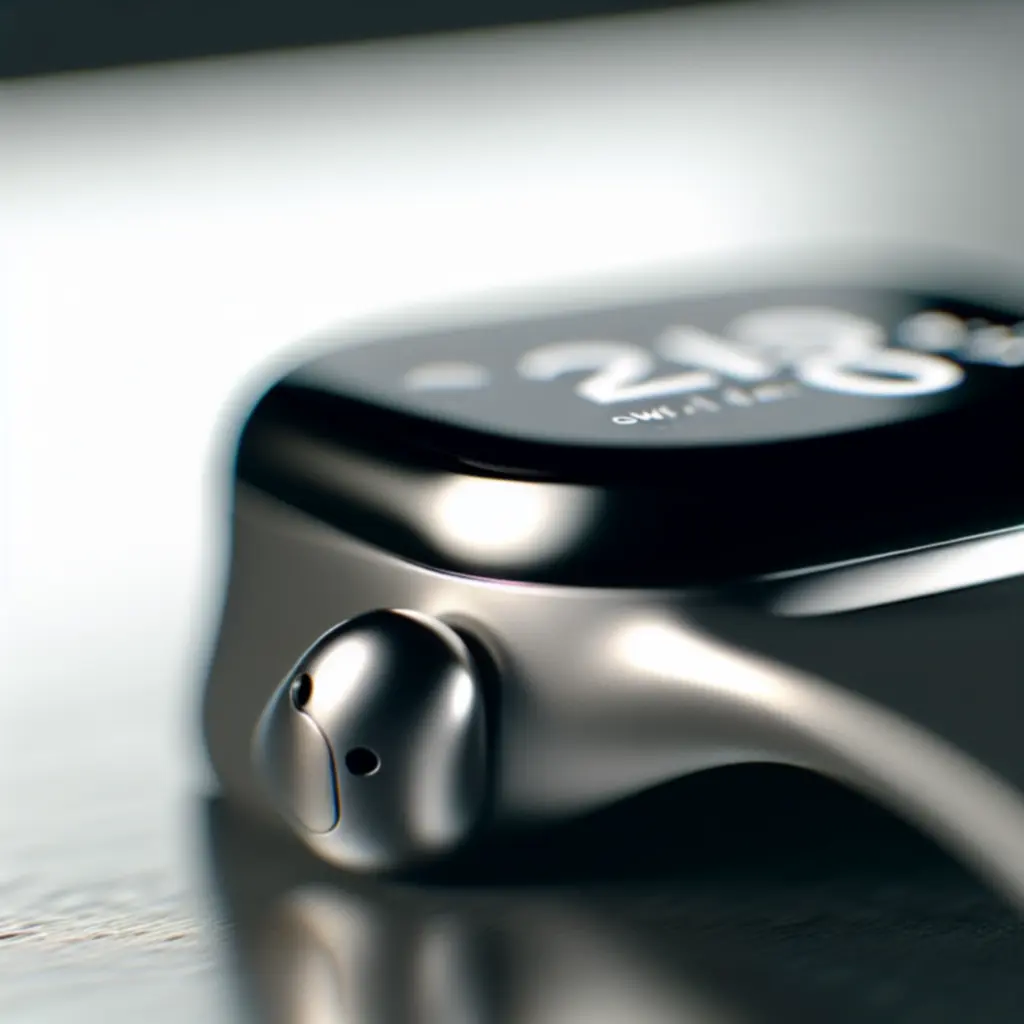 Zbliżenie na luksusowe urządzenie smart