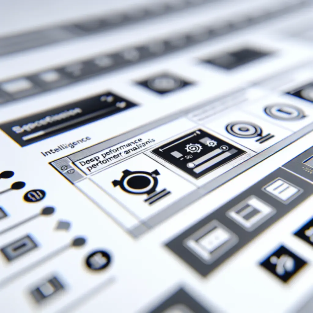 Widok rozbicia specyfikacji urządzeń smart w panelu porównawczym