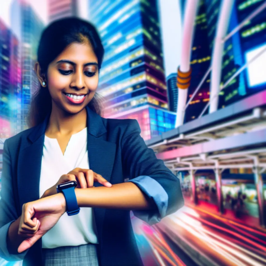 Osoby korzystające z wearables w codziennych sytuacjach